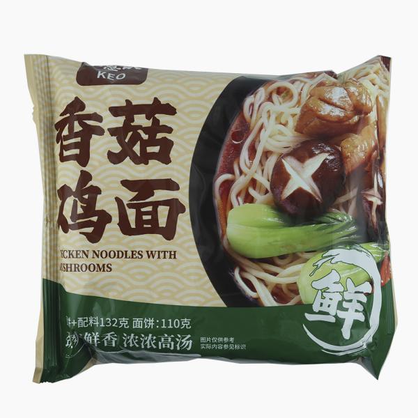 Лапша быстрого приготовления KEO большая порция со вкусом курицы пакет 132гр