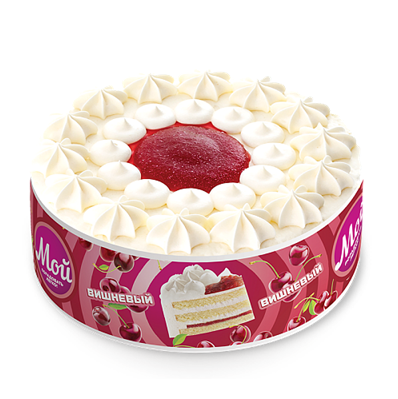 Торт МОЙ Вишневый 640 гр.