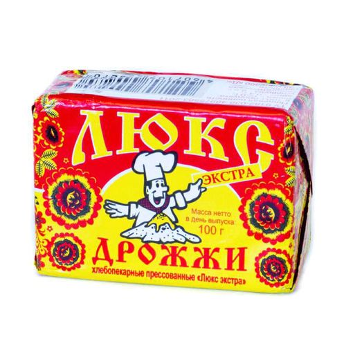 Дрожжи пресованные сырые 100гр