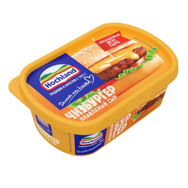 Сыр плавленый ХОХЛАНД Чизбургер без змж 200гр