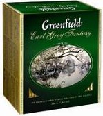 Чай ГРИНФИЛД Эрл Грей Фэнтази 100пак