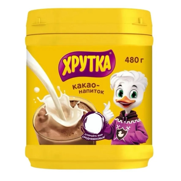 Какао-напиток ХРУТКА 480 гр пл/б