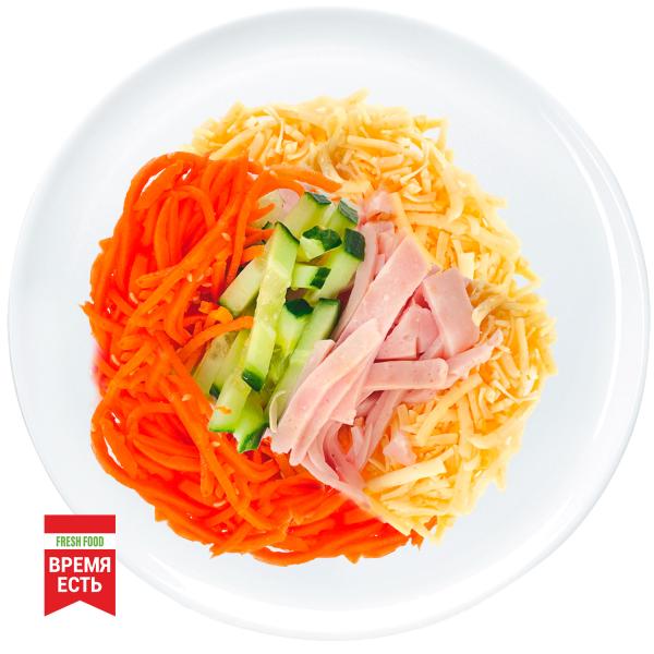 Салат Острый с ветчиной 150 гр