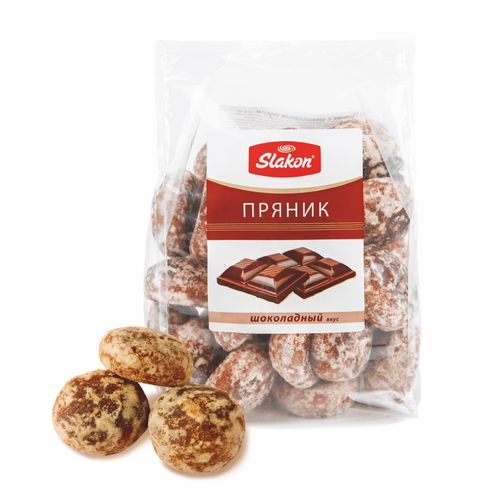 Пряник СЛАКОН С шоколадным вкусом 400гр