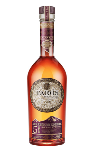 Коньяк ТАРОС ординарн. армянский 5лет 0,5л 40%
