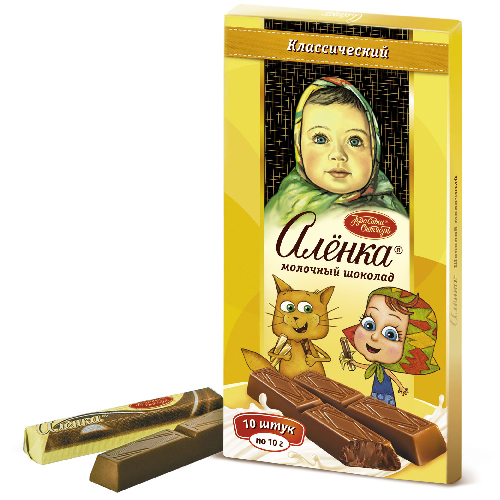 Шоколад КРАСНЫЙ ОКТЯБРЬ Аленка в стиках 100гр