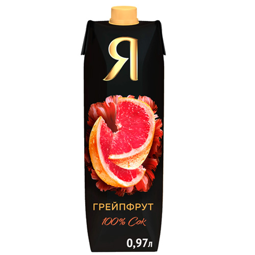 Сок Я Грейпфрут с мяк 0,97л
