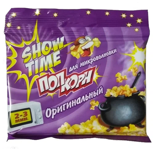 Попкорн ШОУ ТАЙМ для свч оригинальный 80 гр