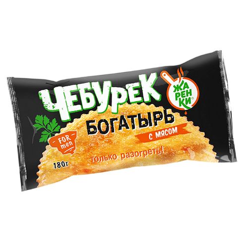Чебурек МОРОЗКО  богатырь с мясом 180 гр