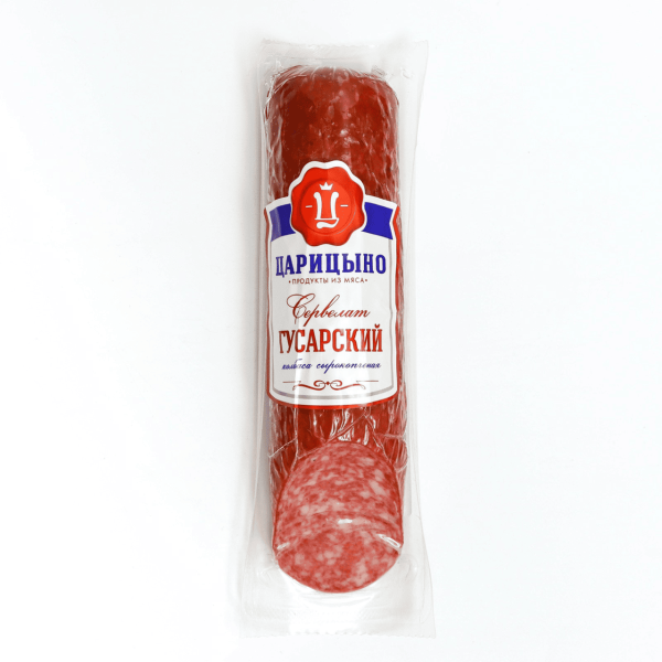 Сервелат ЦАРИЦЫНО Гусарский с/к 250 гр