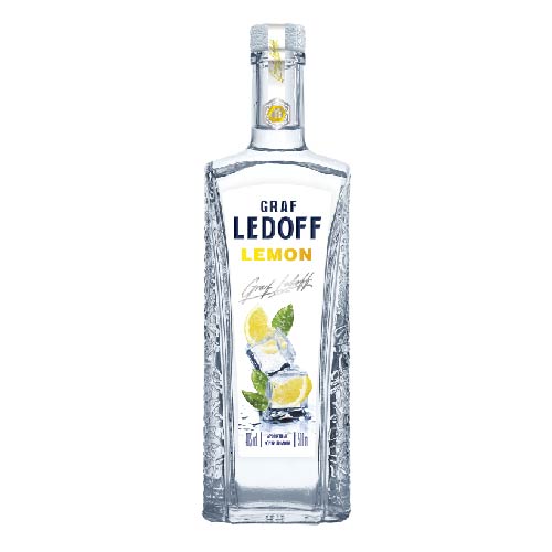 Водка ГРАФ ЛЕДОФФ Лимон 0,5л 40%
