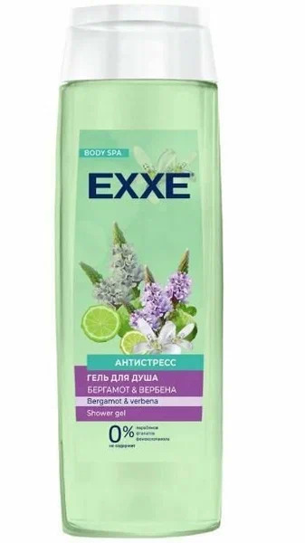 Гель для душа Акс Бергамот и вербена 400мл