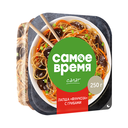 Салат САНТА БРЕМОР Фунчоза по-корейски с грибами 150гр