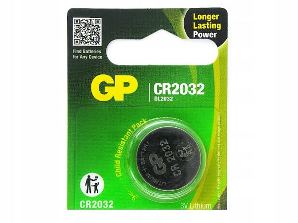 Батарейка GP CR2032-7CR5 1шт. А-Зет, арт. 08828