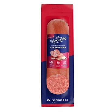 Колбаса ЧЕРКИЗОВО Чесночная п/к в/у 300гр