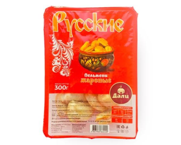 Пельмени ДАЛИ Русские жареные замороженные 300гр