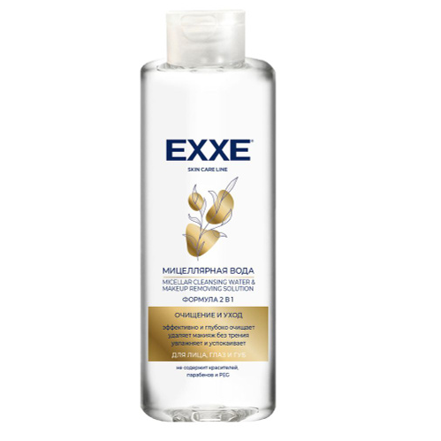 Вода мицеллярная ЭКС Очищение+уход 400мл