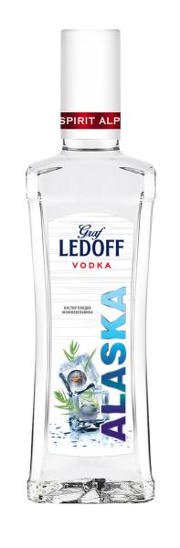 Водка ГРАФ ЛЕДОФФ Аляска 0,5л 40%