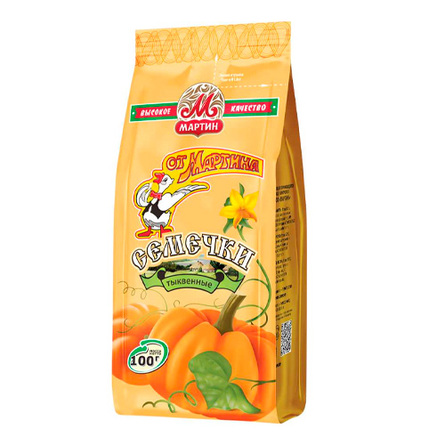 Семечки ОТ МАРТИНА тыквенные неочищенные с солью 100гр