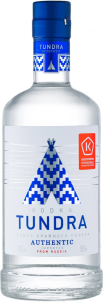 Водка Tundra Authentic   0,5л 40%