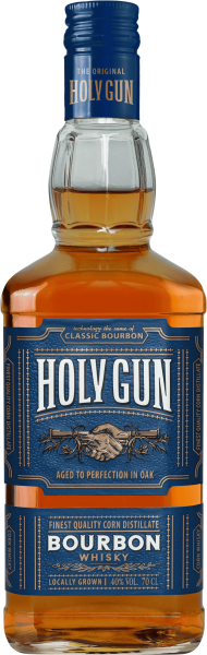 Виски Holy gun бурбон 0,7л 40%