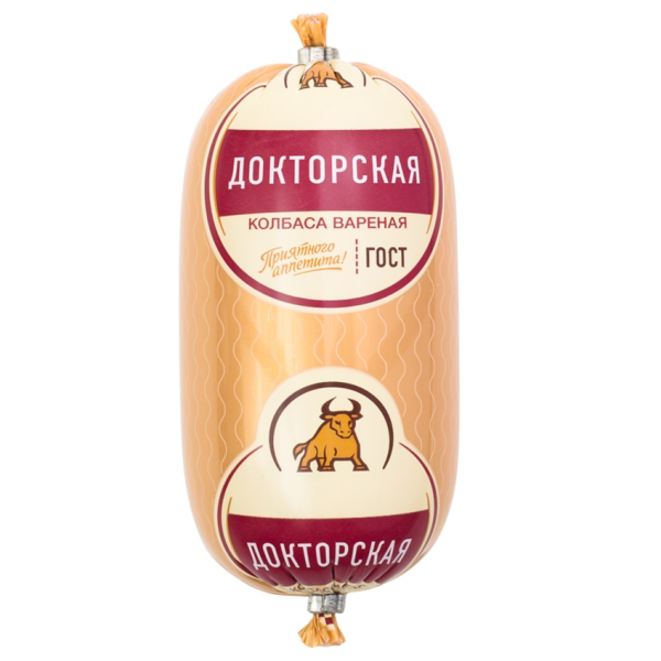 Колбаса КПК Докторская вареная п/а 450гр
