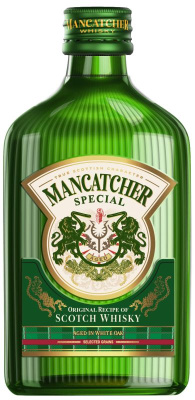 Виски МЭНКЭТЧЕР зерновой 0,25 л. 40%