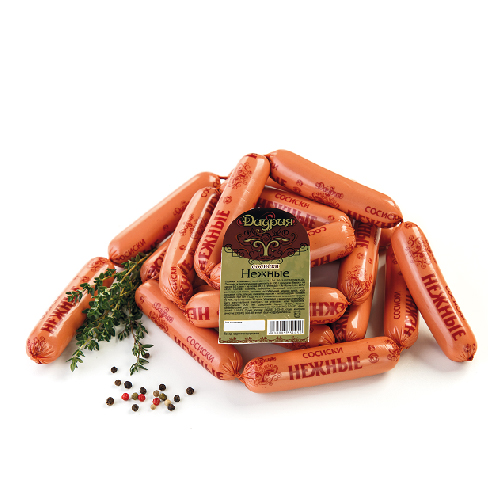 Сосиски ДАУРСКИЙ МК Нежные 300гр в/у