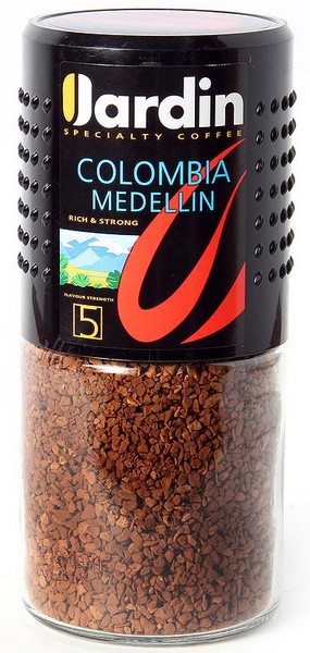 Кофе ЖАРДИН Колумбия Меделлин 95гр ст/б