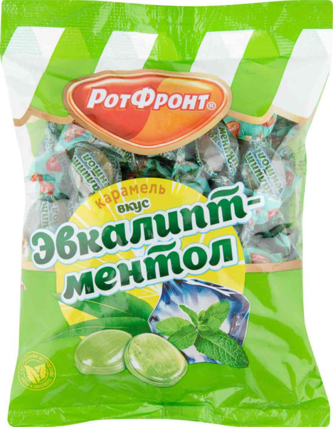 Карамель РОТФРОНТ эвкалипт- ментол 200 гр
