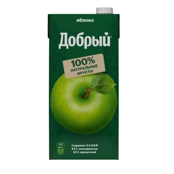 Нектар ДОБРЫЙ яблоко 2 л