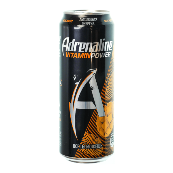 Напиток энергетический АДРЕНАЛИН манго 0,449 л ж/б
