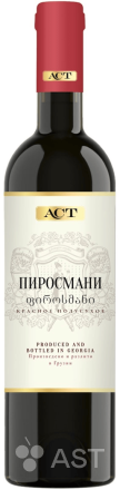 Вино АСТ Пиросмани красное п/сух. 0,75л 12%