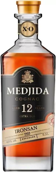 Коньяк МЕДЖИДА КС марочный 12 лет 0,5л 40%