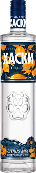 Настойка ХАСКИ Цитрусовый Микс горькая 0,5л 38%