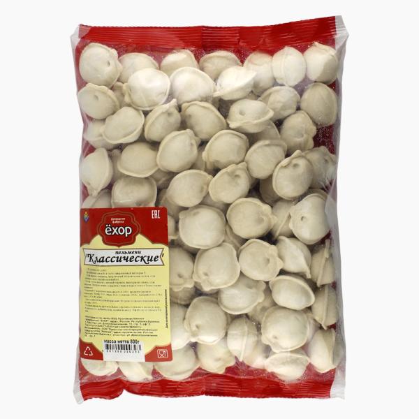 Пельмени ЕХОР Классические замороженные 800гр