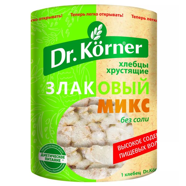 Хлебцы ДОКТОР КЁРНЕР Микс 90гр