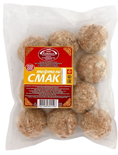 Тефтели КАТЮША Смак 500гр