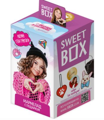 Набор с подарком КОНФИТРЕЙД Милана Хаметова с мармеладом 10 гр м/у