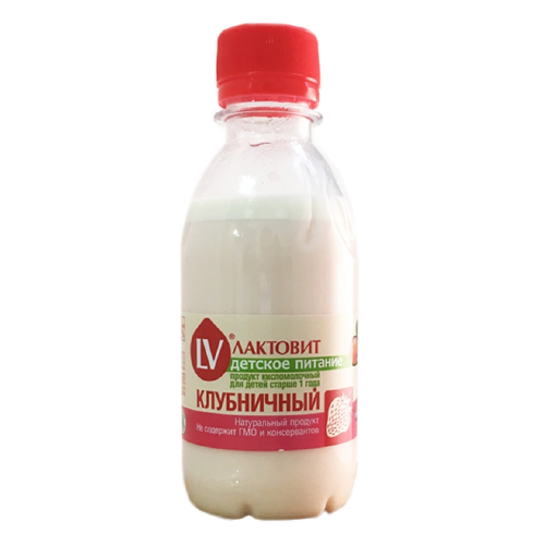 Лактовит клубничный для дет.питания без змж 200гр бут