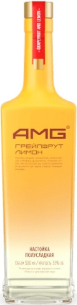 Настойка АМГ Грейпфрут с лимоном п/сл. 0,5л 35%