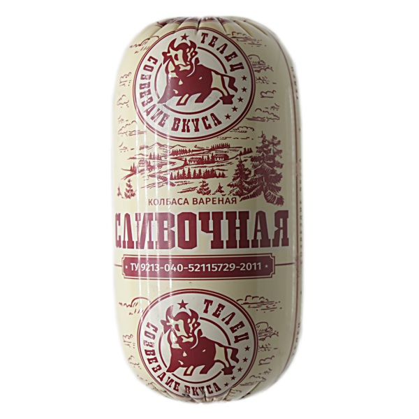 Колбаса ТЕЛЕЦ  Сливочная вар 500 гр