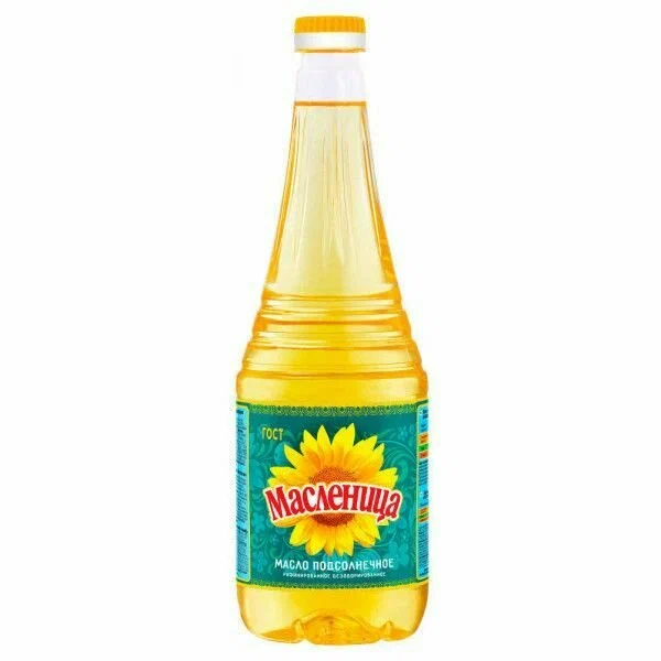 Масло МАСЛЕНИЦА подсолнечное 0,75 л пл/б