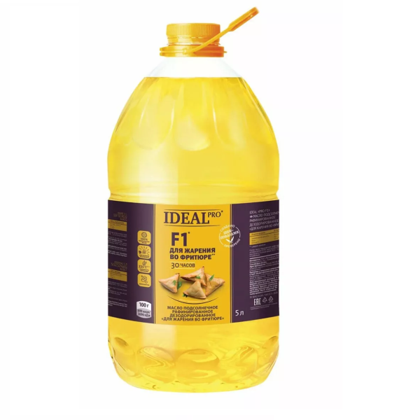 Масло ИДЕАЛ ПРО подсолнечное 5 л пл/б