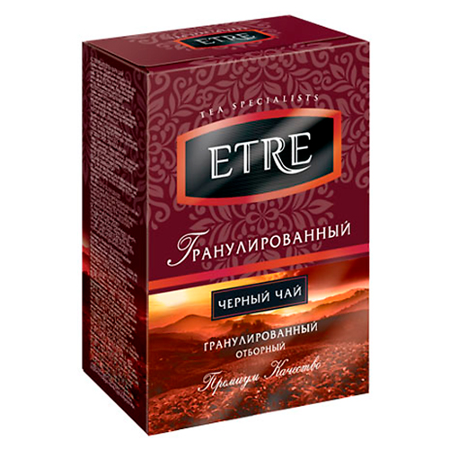 Чай ЭТРЕ черный гранулированный 100 гр ТВ900