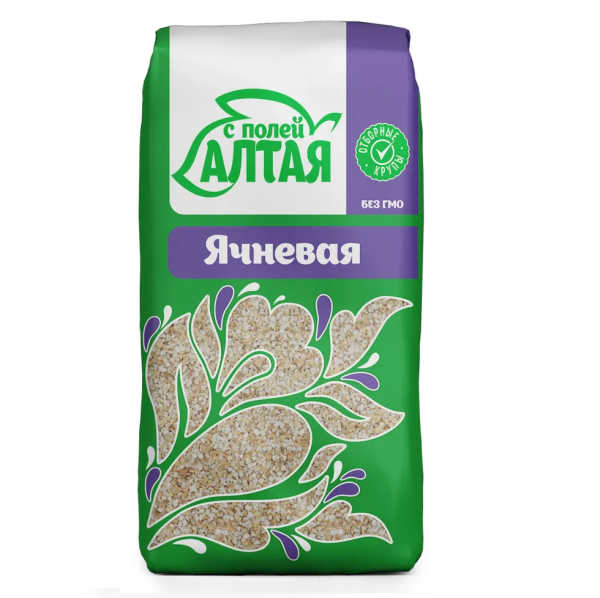 Крупа С ПОЛЕЙ АЛТАЯ Ячневая 550 гр. м/уп.