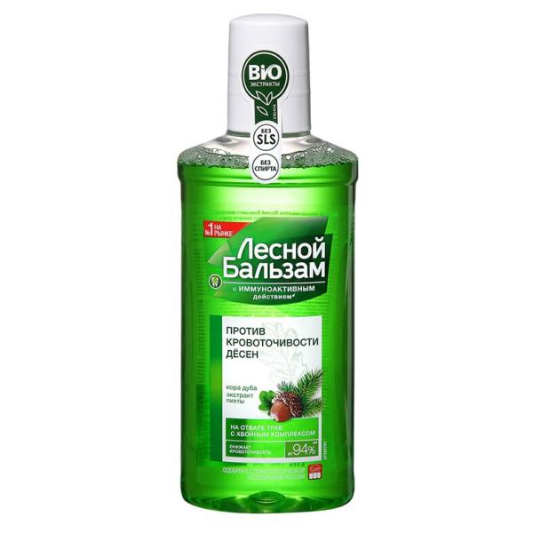 Ополаскиватель для десен ЛЕСНОЙ БАЛЬЗАМ Кора дуба и пихта 250мл