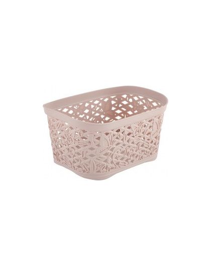 Корзинка для хранения КИПЛЕКС ФИОРИ 1 л., 16,3 х12,2 х 8,7 см., цв. белое облако, арт. KL401810048, Пластик Репаблик