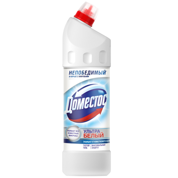 Средство чистящее ДОМЕСТОС Ультрабелый 1л