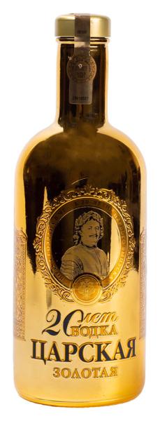 Водка ЦАРСКАЯ Золотая 0,7л 40%